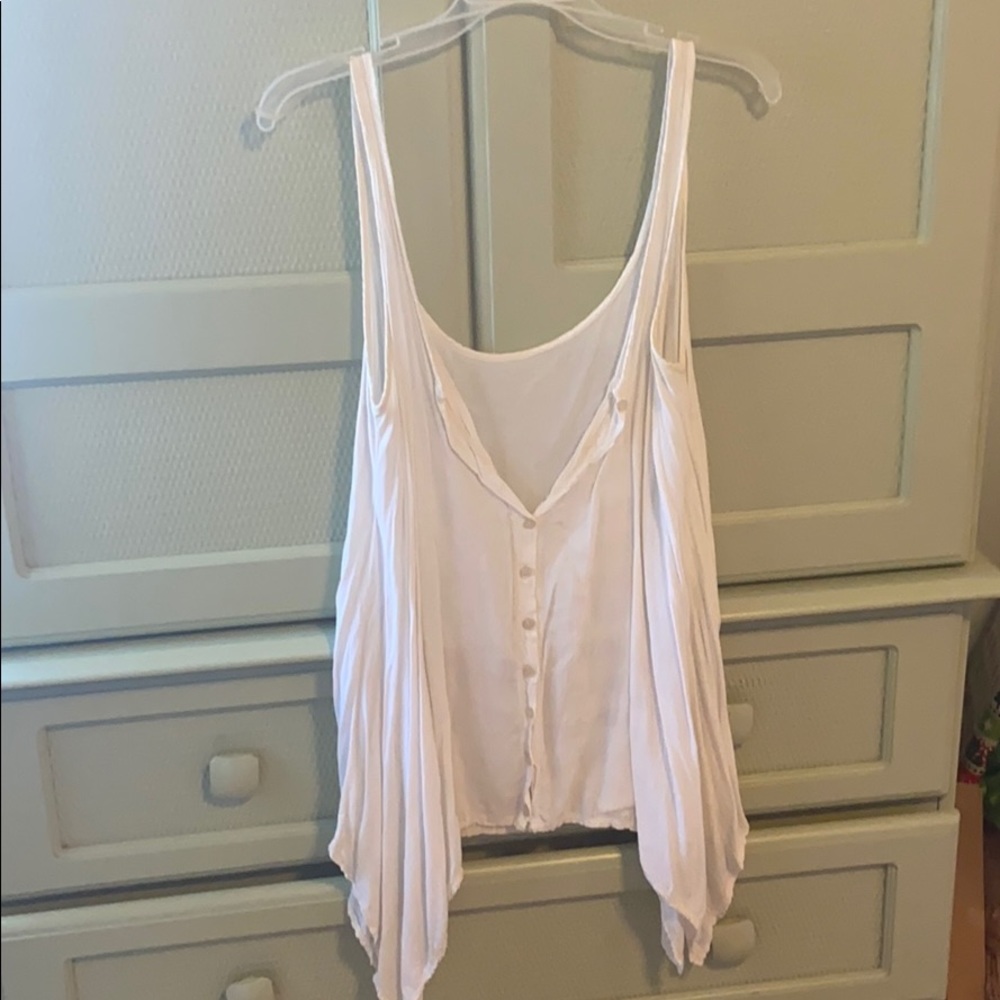 White tank top